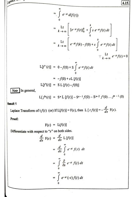 Solution Laplace Transform Derivatives More Problems Studypool