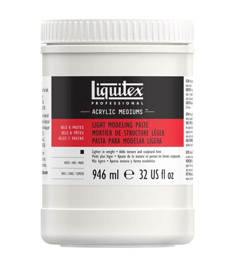 Liquitex Modeling Paste Quart Light Joann