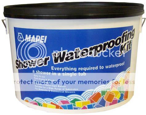 SHOWER WATERPROOFING KIT - All you need in 1 tub! | Tiling Forum ...