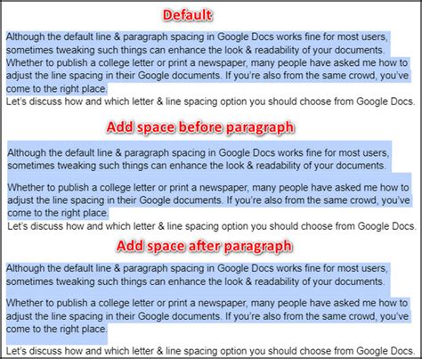 Guide Change Letter Line Spacing In Google Docs