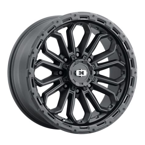 Vision HD 405 Korupt Satin Black Wheels