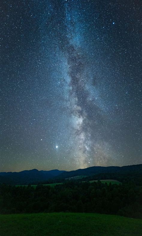 This is a real photo I took at night in a polish village Stężnica