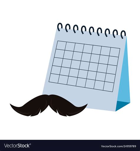 Movember Prostate Cancer Day Royalty Free Vector Image