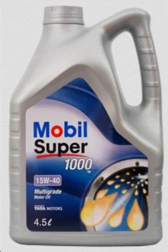 Mobil Super 1000 Tm 15w 40 Diesel Engine Oil At Best Price In Mettupalayam