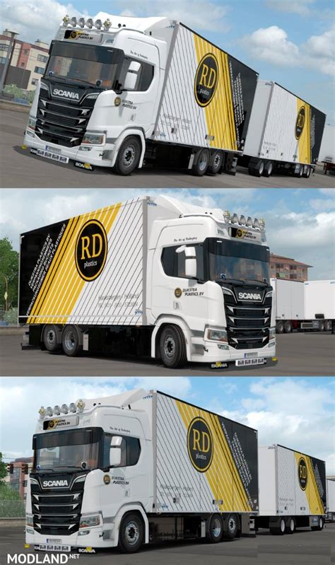 Scania R Next Generation Dijkstra Plastics BV Skin Pack ETS 2