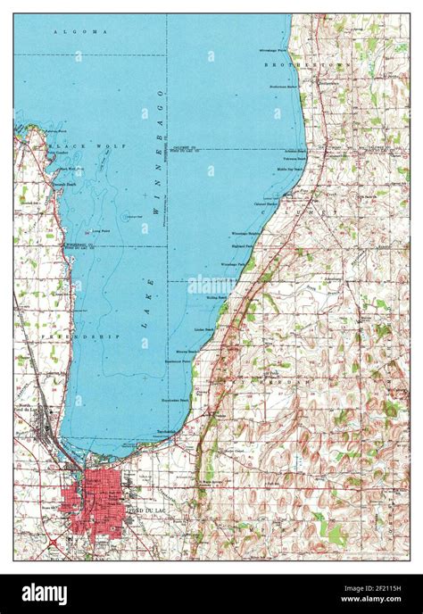 Fond Du Lac Wisconsin Map - Alanna Leontyne