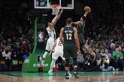 Tatum Has 41 Celtics Push Back On Giannis Bucks 139 118 Metro Us