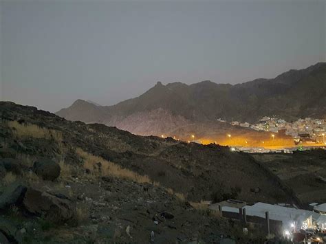 Mekka Saudi Arabien April Sch N Aussicht Von Makkah Stadt