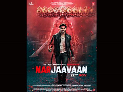 Marjaavan First Look Siddharth Malhotra Riteish Deshmukh Marjaavaan