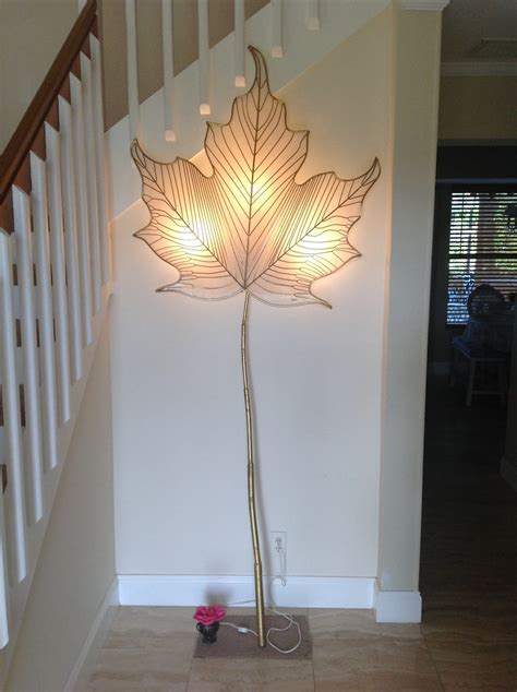 CURTIS JERE Sculptural Leaf Wall Sconce Curtis Jere Gold Leaf Etsy