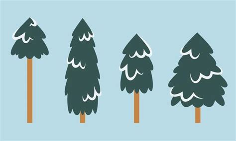 Evergreen Trees Vector Art, Icons, and Graphics for Free Download