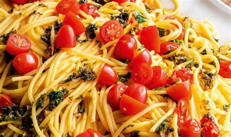 Lemon Tomato And Kale Spaghetti Australian Country Life