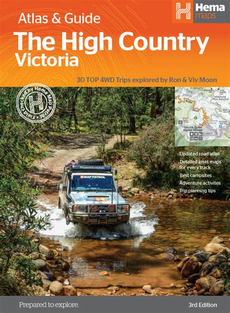 Hema The High Country Victoria Atlas And Guide 3rd Edition Pat