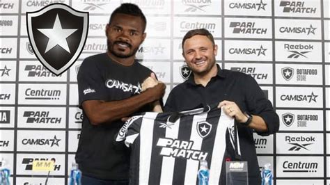 ACERTOU ATÉ 2028 REFORÇO É APRESENTADO NO BOTAFOGO TEXTOR JÁ