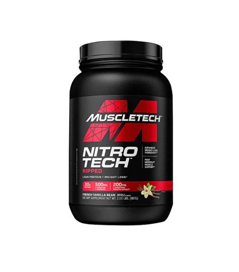 MUSCLETECH NITRO TECH RIPPED 2LB Lean Muscle And Fat Loss