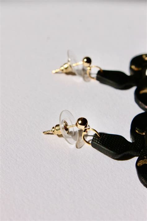 Handmade Polymer Clay Snake Earrings Serpent Earrings Etsy