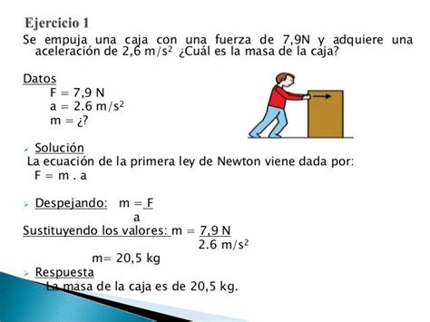 Ejemplo De La Primera Ley De Newton Wikipedia