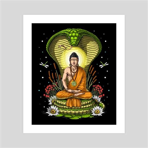 Buddha Zen Meditation An Art Print By Nikolay Todorov Inprnt