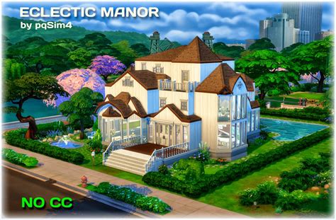 Sims 4 Manor CC