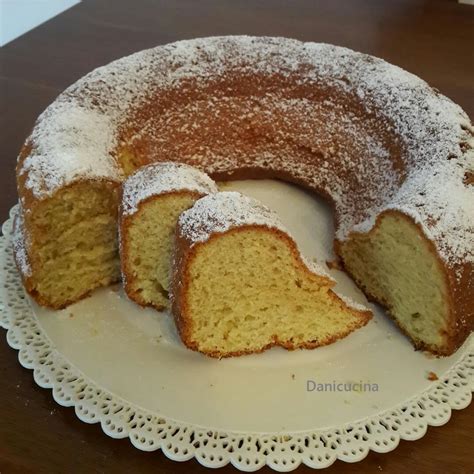 Ciambellone Al Latte Caldo Hot Milk Sponge Cake Danicucina