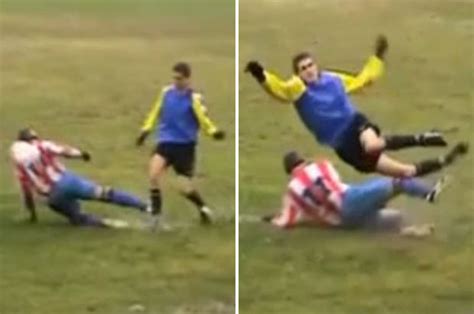 Watch The Horrific Sunday League Tackle That Could Be The Worst In