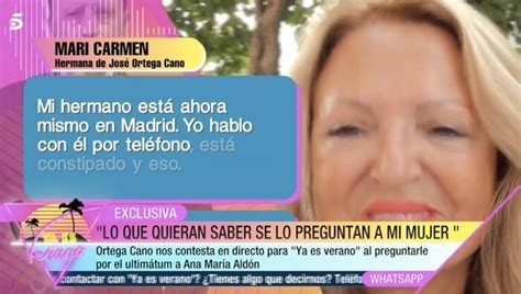 Las polémicas declaraciones de Ortega Cano contra Ana María Aldón y la