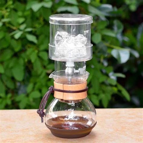 Portable Coffee Maker Glass Espresso Drip Coffee Pot Percolator
