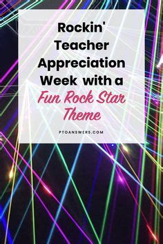 Plan A Fabulous Rock Star Themed Week Long Party To Celebrate All Your