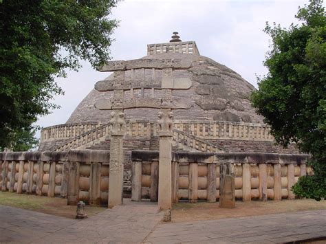 Sanchi Stupa Old World Heritage