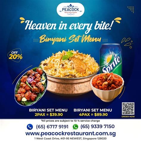 Biryani Set Menu