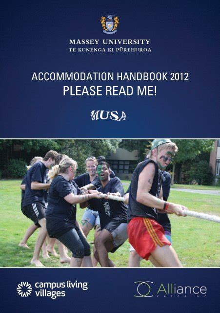 Accommodation Handbook Massey University