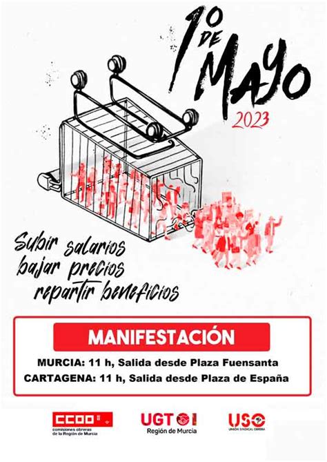 Los Sindicatos UGT USO Y CCOO Convocan Marcha Por Los Derechos