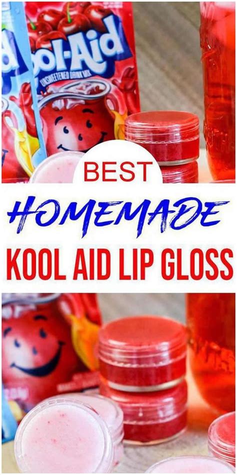 Diy Lip Gloss Kool Aid Lip Gloss Idea Easy Kool Aid Lip Balm Recipe