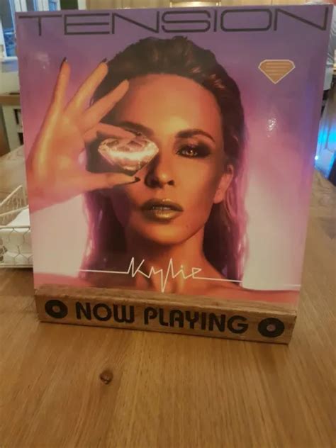 Kylie Minogue Tension Lp Vinyl Limited Edition Orange Padam