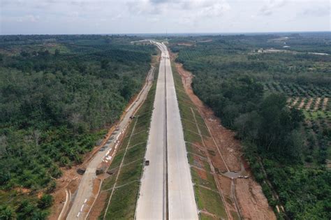 Hutama Karya Targetkan 5 Ruas Tol Trans Sumatera Rampung Di 2023