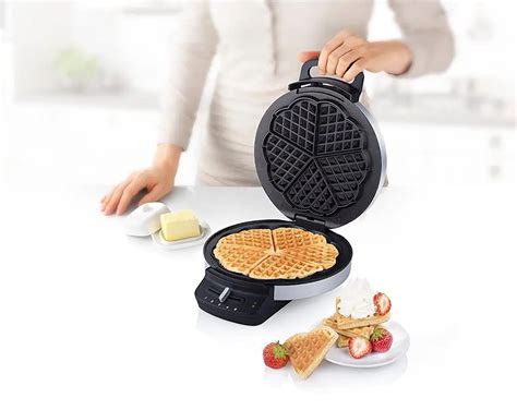 1500w Electric Household Shaped Waffle Maker - Buy Brushed Stainless ...