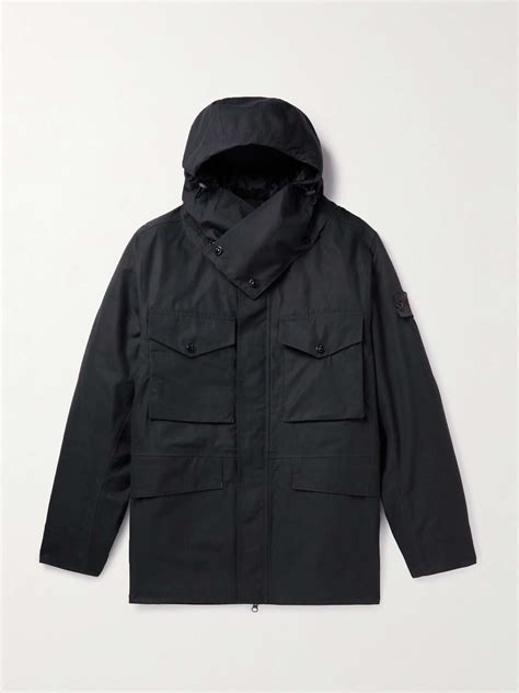 Stone Island Ghost Cotton Ventile® Hooded Down Parka For Men Mr Porter