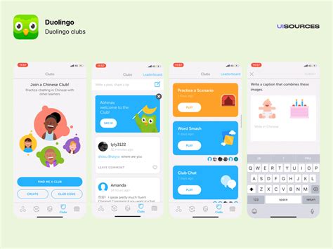 Duolingo - Content Screens Screenshots | UI Sources