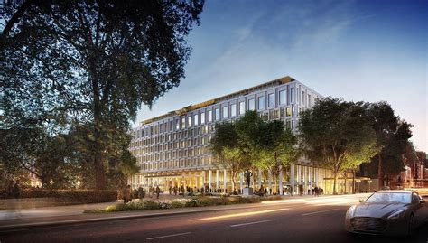 Project To Transform The Former Iconic Us Embassy Building In London Into Luxury Hotel Begins