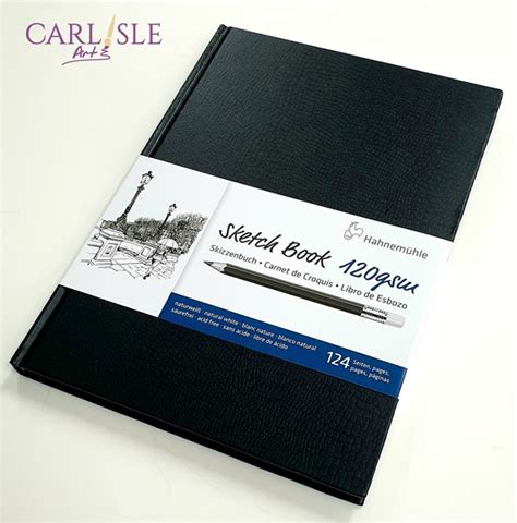 Hahnemuhle Sketch Book 62 Sheets 120gsm Choose Your Size