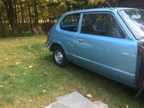 1974 Honda Civic Hatchback 28200 Original Miles One Owner For Sale