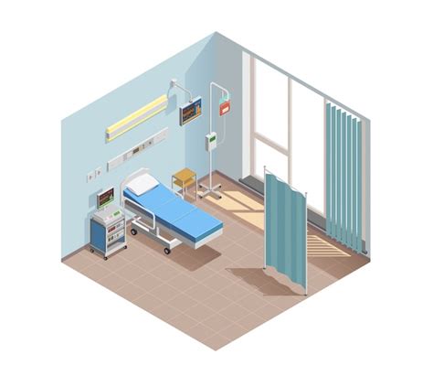 Ilustración De Sala De Equipos Médicos Vector Gratis