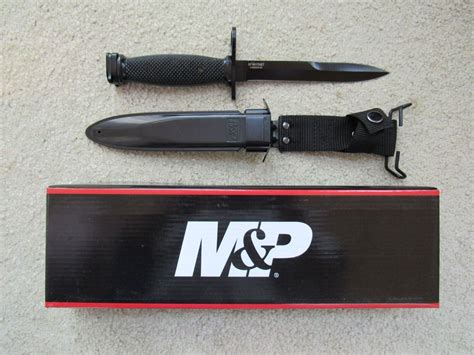 Smith And Wesson Sandw Mandp Bayonet Dagger Tactical Combat Knife M 7 Rifle