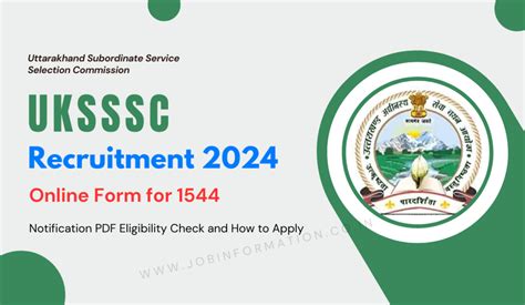 UKSSSC Sahayak Adhyapak Recruitment 2024 OUT Online Form For Various