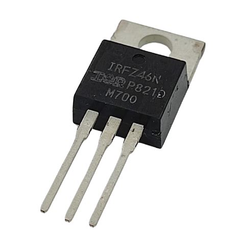 Transistor MOSFET C N 55V 53A TO 220 IRFZ46N FET