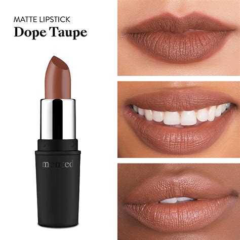 Mented Cosmetics Dope Taupe Nude Matte Liquid Lipstick Black Owned