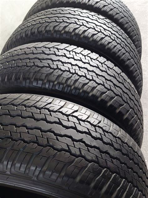 Dunlop Grandtrek PT Tires 265 60 18 AT25 3122 DOT 95 Thick Fortuner