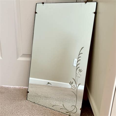 Etched Mirror Etsy