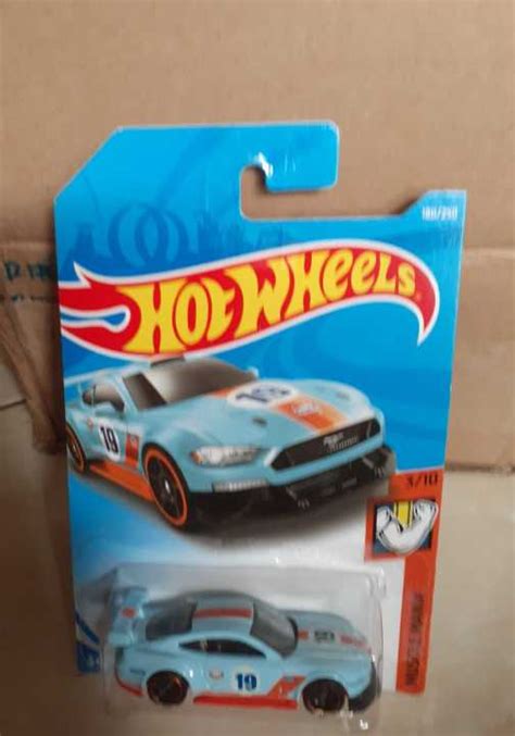 Hot Wheels Custom 18 Ford Mustang GT Gulf Lazada Indonesia