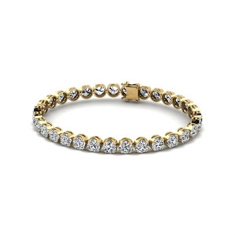 Achetez Bracelet Pour Femme Sanguine En Or Jaune Cristal Swarovski